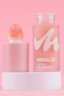 Miniso Lisanslı Minimalist Serisi Likit Allık No 03 - İpeksi Yapılı ve Sünger Uçlu Doğal Işıltı Veren Kalıcı Allık