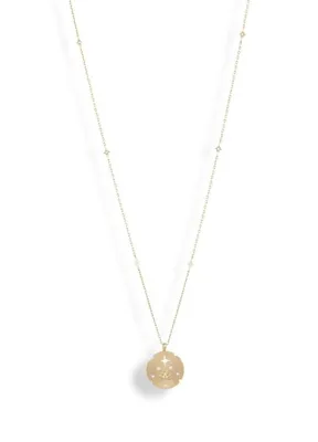 Ginza Design Jewelry Lotus Madalyon 14 Ayar Altın Kadın Kolye