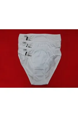 Tutku Elastan Düz Külot 3'lü
