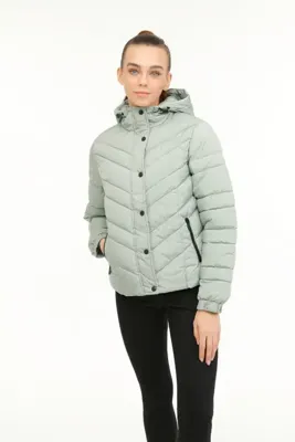 Kinetix WL ZIGGY 2SN30 3PR PASTEL HAKI Kadın Kısa Kaban