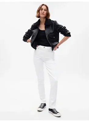 GAP High Rise Vintage Slim Jean Pantolon 