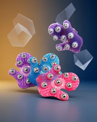 UCUZTEKNO 9 Bilyeli Masaj Eldiveni Tüm Vücut Kullanımına Uygun