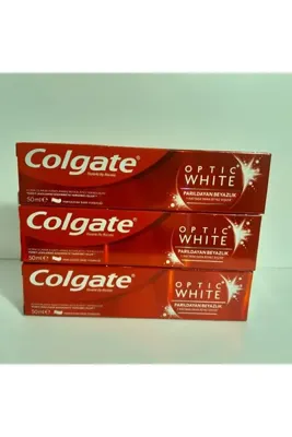 COLGATE 3 ADET Colgate Diş Macunu Optic White Oxygen 50 Ml