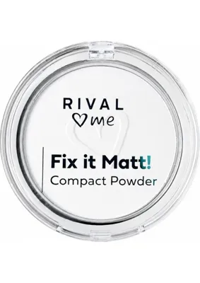 BZ Boutique Rıval Loves Me Fixx It Matt Transparan Kompakt Pudra