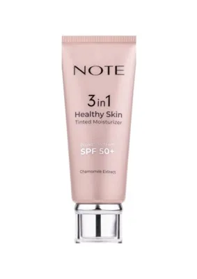 Rafta Note Cosmetics 3 In 1 Glowing Skin Tinted Moisturizer 50 Spf Işıltılı Aydınlatıcı Krem
