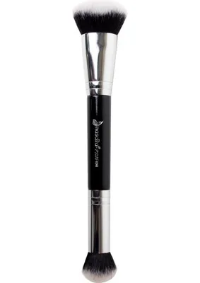 Str Store Professional Çift Taraflı Makyaj Fırçası (Açılı Fondöten & Kapatıcı) - 494