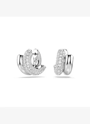 Swarovski 5738197 Swarovski Küpe Dextera:Mn Hoop Whı/Rhs