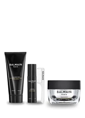 Balmain Homme Giftset Erkekler İçin İnce Telli Saç Bakım Seti