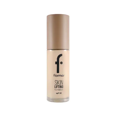 Flormar Skin Lifting Yaşlanma Karşıtı Bakım Yapan Kremsi Dokulu SPF 30 Fondöten 030 Soft Ivory