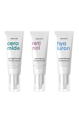 Alessandro El Bakım Serisi Retinol, Ceramide ve Hyaluron 3 x 50 ml