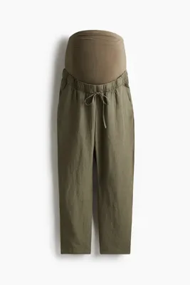 H&M MAMA Keten Karışımlı Pantolon