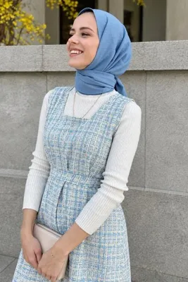 Genel Markalar Kışlık Jile Bebe Mavi (Kare Yaka)