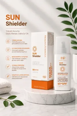 HF HEALING FORMULA Sun Shielder – Spf 50+ Güneş Koruyucu Krem 100ml