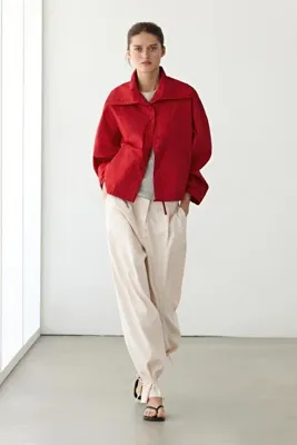 Massimo Dutti Düğme detaylı hafif ceket
