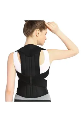 Ankaflex Çift Balenli Dik Duruş Korsesi Spor Bel Sırt Omuz Kamburluk Önleyici Korse