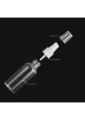 Str Store 30 ml Şeffaf Sprey Şişesi Boş Pet Şişe Kozmetik Atomizer 2'li