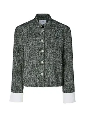 Yas Siyah Kadın Balıksırtı Ceket YASTORIVA LS JACKET