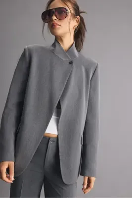 Stradivarius Asimetrik blazer ceket