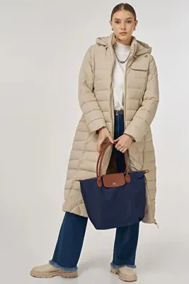 Kayra Kapüşonlu Anorak Mont Taş