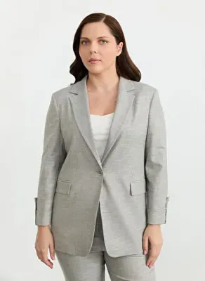 Selen Gri Kadın Ceket 26YSL1587