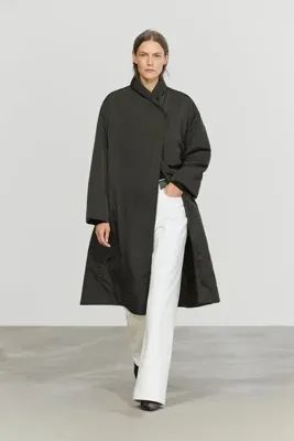 Massimo Dutti Uzun kapitone parka