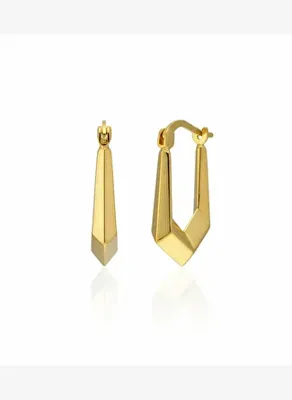 Linya Jewellery Üçgen Halka Küpe