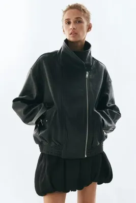 H&M Oversize Deri Ceket