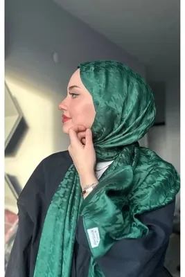 MİS İPEK ZÜMRÜT KÜÇÜK DESEN KAZAYAĞI ŞAL