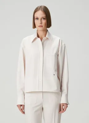 Victoria Beckham Krem Gömlek