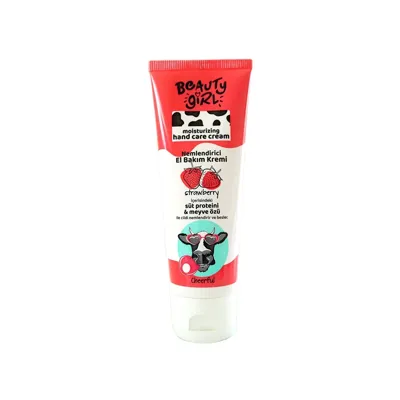 BEAUTY GIRL EL KREMİ ÇİLEK MILK THRAPY 75 ML