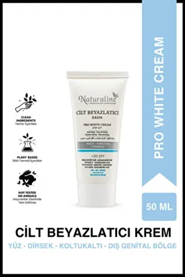 Naturaline Cilt Beyazlatıcı Kremi 30 Spf Koruma 50ml