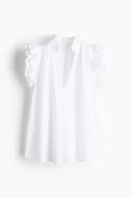 H&M Fırfırlı Bluz