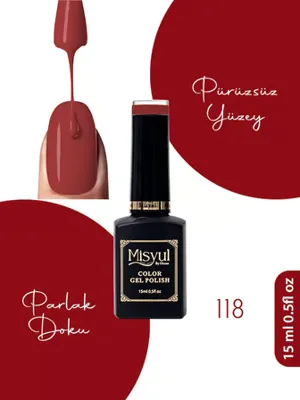 Misyul UV Led Kalıcı Oje Nail Art 15 ml 120