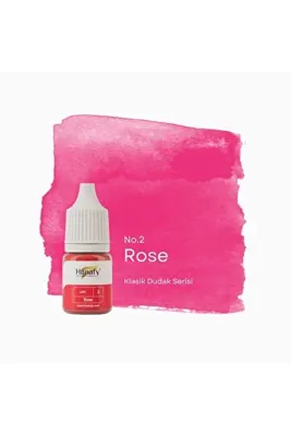 HANAFY Rose No2 Kalıcı Makyaj Dudak Pigmenti - 5ml