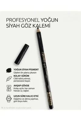 DERLİVA Yumuşak Sürüm Profesyonel Göz Kalemi