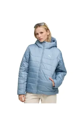Puma Ess Hooded Padded Kadın Mavi Günlük Stil Mont 68523134