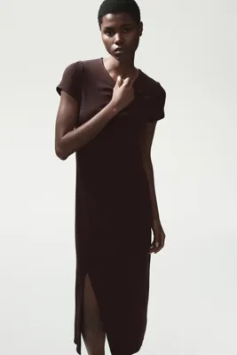 H&M Midi Tişört Elbise