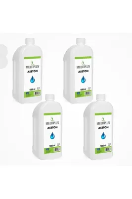 Genel Markalar Multiplus Aseton 1 Litre - 4 Adet