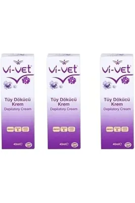Network Art Vi-Vet Ağda Tüy Dökücü Krem 40Ml X 3 Adet