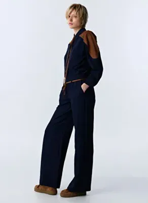 Twist Lacivert Kadın Pantolon TW6260003150015