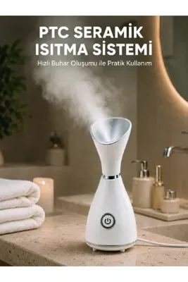 Viessmann Nano İyonik Cilt Bakım Buhar Makinesi PTC Isıtma Sistemli