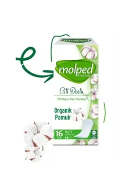 NW NessiWorld Molped Pure&Soft İnce Günlük Ped 30 lu