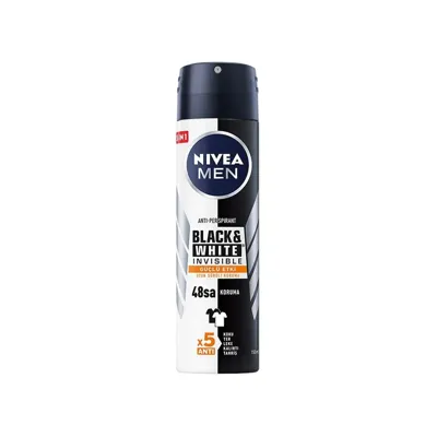NIVEA Deo Sprey Black and White Güçlü Etki Erkek 150 ML