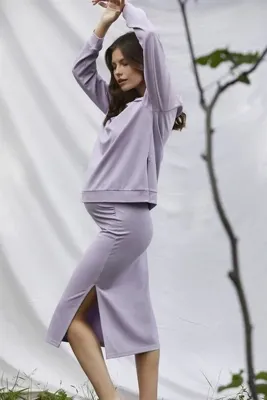 Style The Bump Keep-may Pencereli Sweat - Etek Takımı