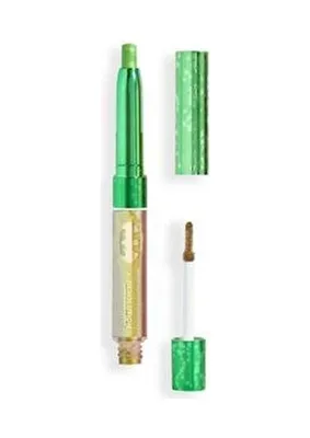 Makeup Revolution Revolution Dc x Chrome Eyeshadow A New Leaf Chromic Likit Far