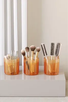 Pufwin Home 3 Adet Makyaj Fırçası Ve Tarak Düzenleyici Çok Amaçlı Kozmetik Banyo Düzenleme Kutusu Organizer Seti