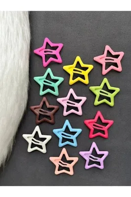 MY VİNTAGE Yıldızlı Çıtçıtlı Toka Seti 5 Adet