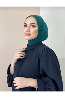 Genel Markalar Zümrüt Kadın Çıt Çıtlı Hijab Eşarp Bone Şal