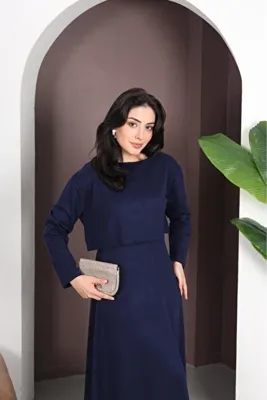 Moda Krash MODAL BLUZ ELBİSE 2 Lİ TAKIM