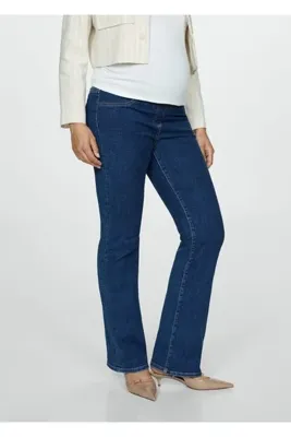 MANGO Woman Flared hamile jean
